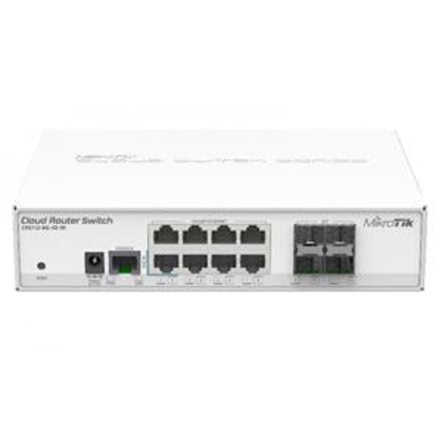 Forladt At passe Beloved Streakwave | MikroTik CRS112-8G-4S-IN Cloud Router Switch 400MHz 128MB 4xSFP
