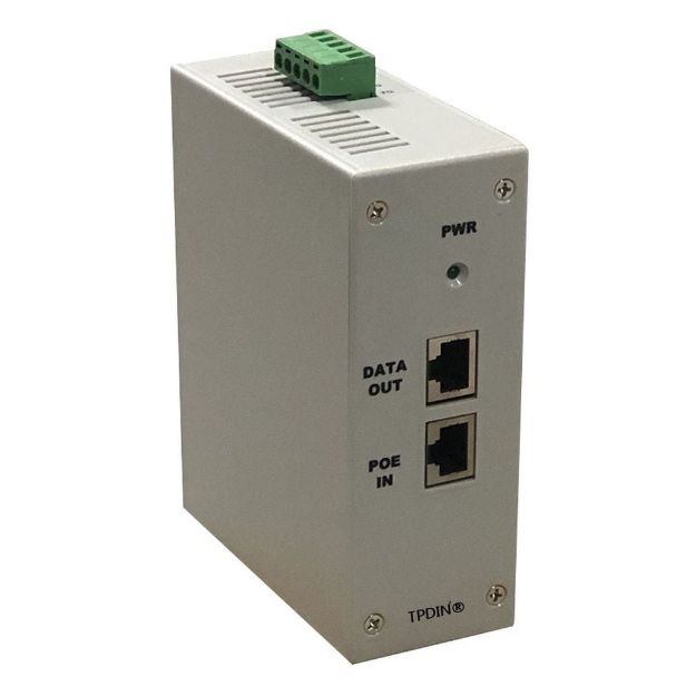Picture of Tycon Power Systems TPDIN-POE-RELAY PoE Powered 10A Relay 802.3af/at/bt