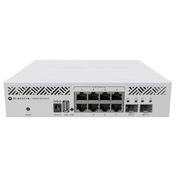 Picture of MikroTik CRS310-8G+2S+IN Cloud Router Switch 800MHz 8x2.5Gb 2xSFP+