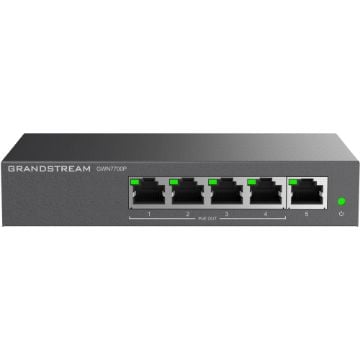 Picture of Grandstream Networks GWN7700P PoE Network Switch 5xGigE 4xPoE