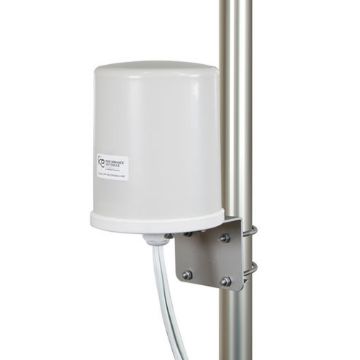 Picture of KP Performance KP-26-QPOMA-6-NM 2.4/5-7GHz  6dBi 4x4 MIMO 4-Port Omni