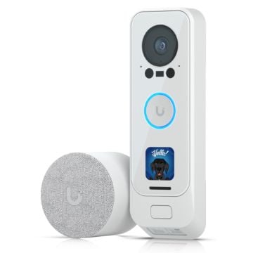 Picture of Ubiquiti Networks UVC-G4 Doorbell Pro PoE Kit-White UniFi Protect G4 Doorbell Pro PoE Kit White