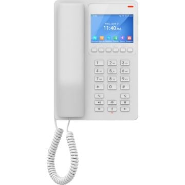 Picture of Grandstream Networks GHP630 Compact Hotel Phone w/Color LCD White