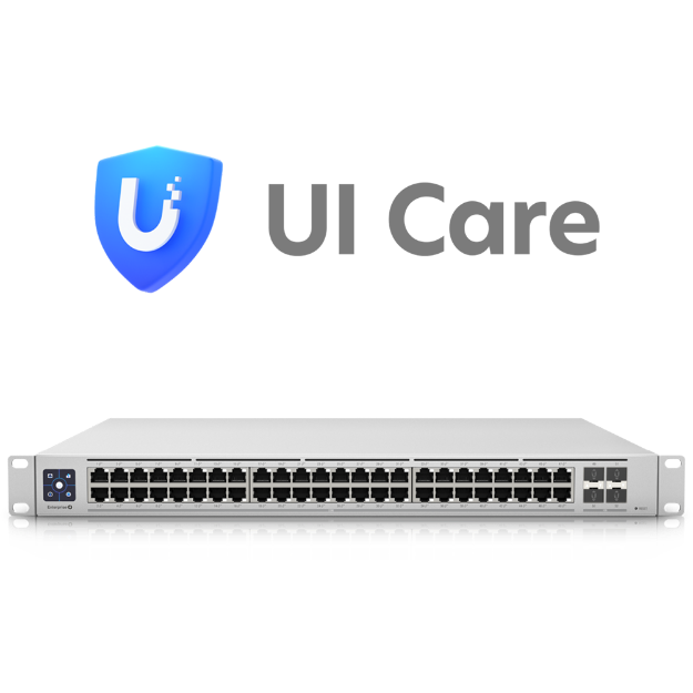 Picture of Ubiquiti Networks UICARE-USW-Enterprise-48-PoE-D UI Care for USW-Enterprise-48-PoE