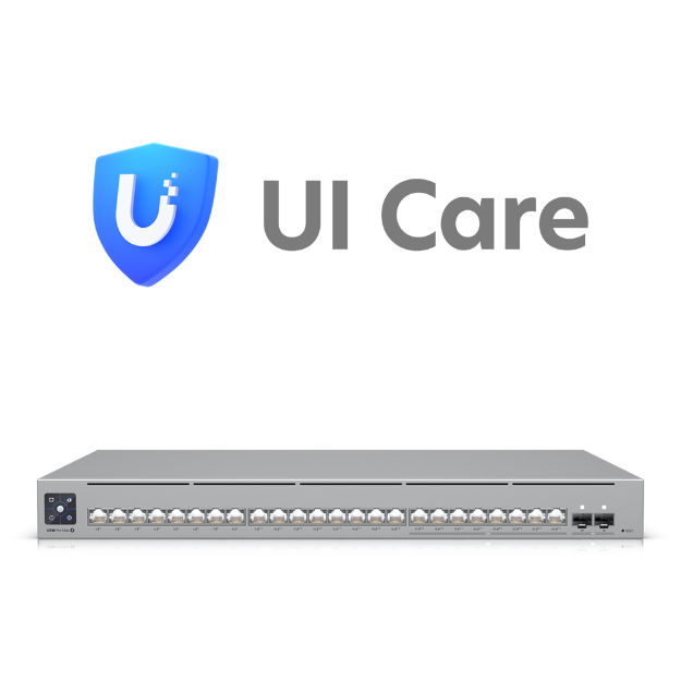 Picture of Uibquiti Networks UICARE-USW-Pro-Max-24-PoE-D UI Care for USW-Pro-Max-24-PoE