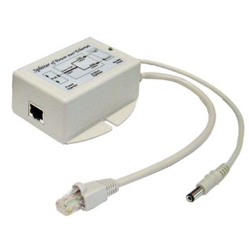 Picture of Tycon Power Systems POE-SPLT-4812G 48VDC PoE input 12VDC @2.1A output 25W